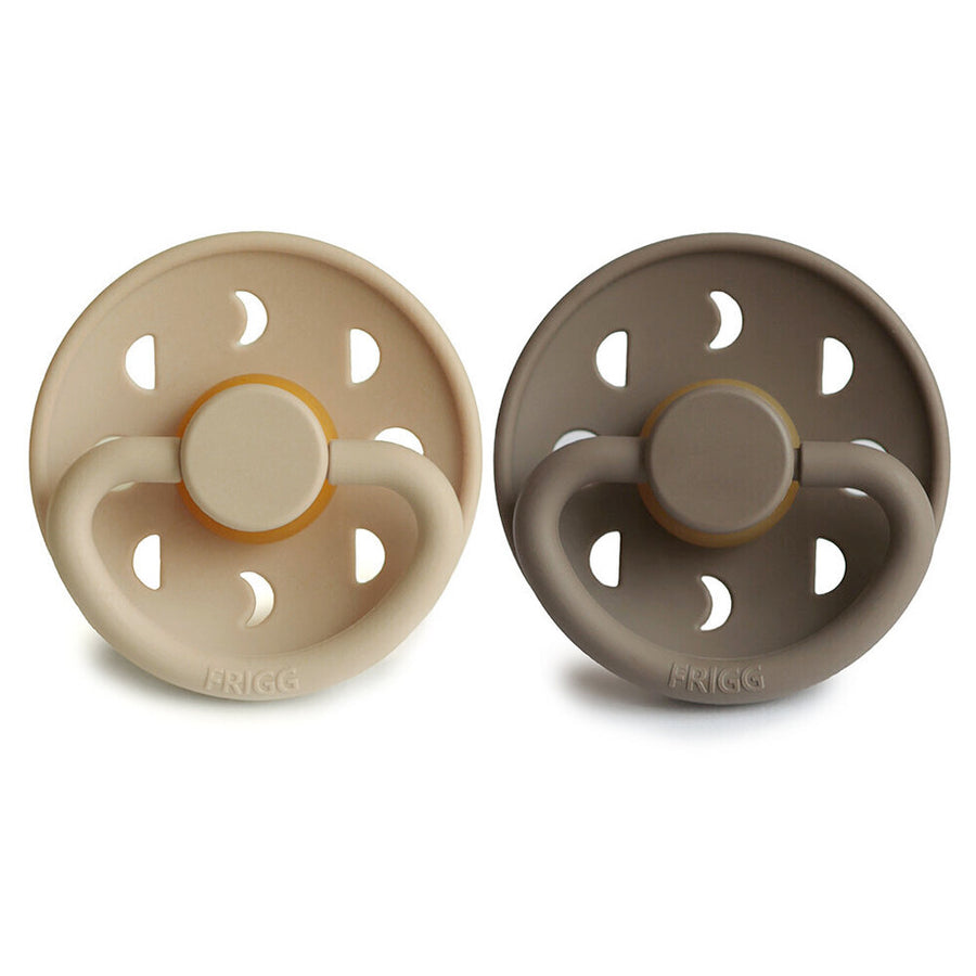 Frigg Moon Phase Latex Pacifier Croissant/Portobello