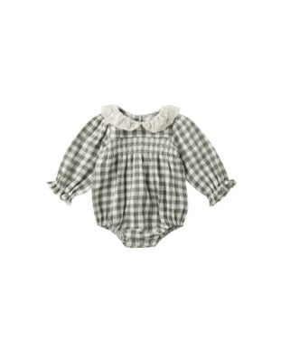 Callie Romper - Forest Check