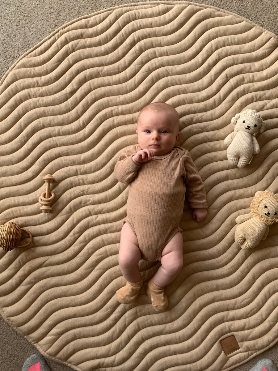 Natural Linen Play Mat