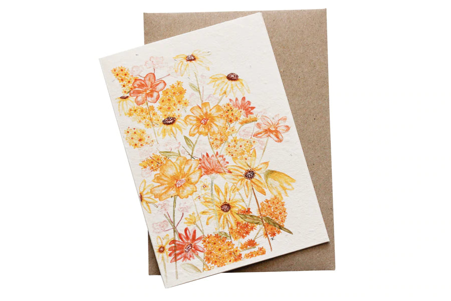 Shades of Sunshine Blooming Card