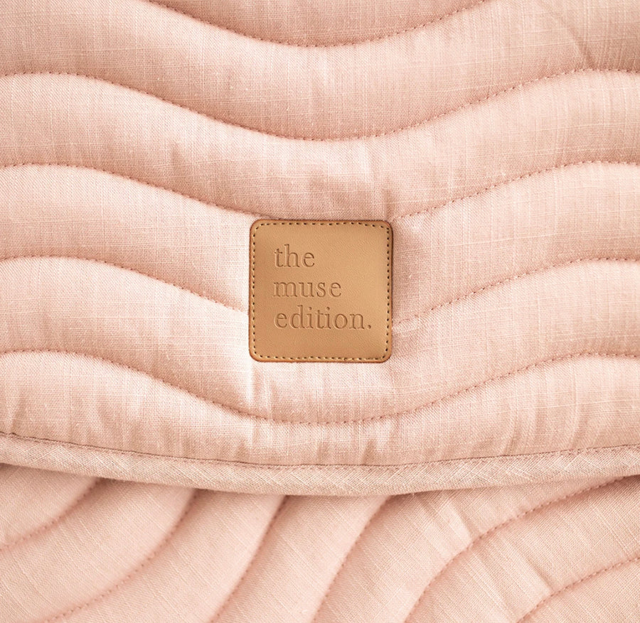 Blush Linen Play Mat