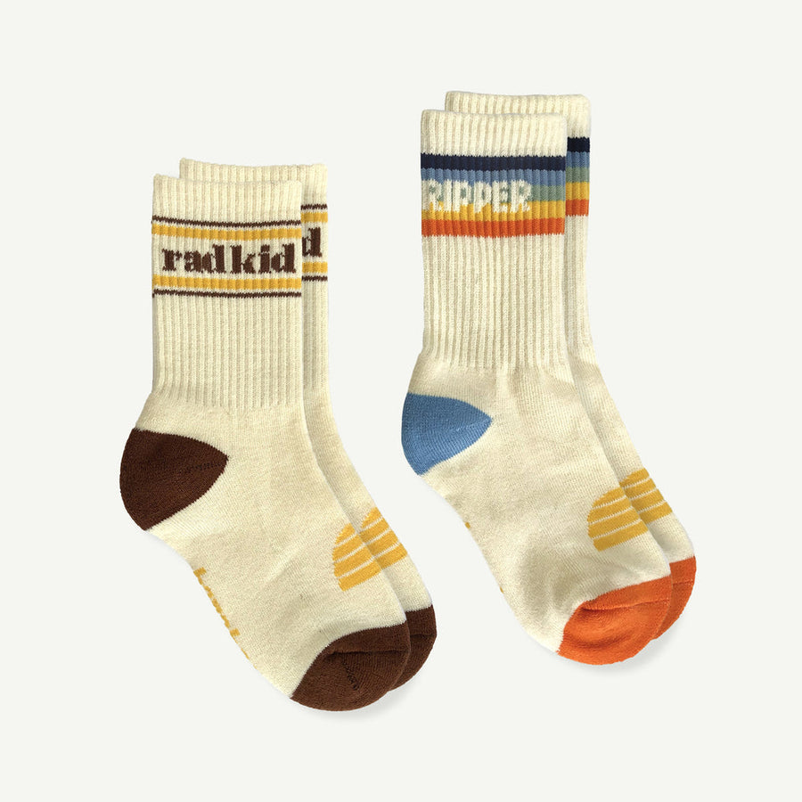 Rad Kid & Little Ripper Organic Sock Pack
