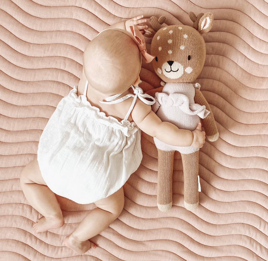 Blush Linen Play Mat