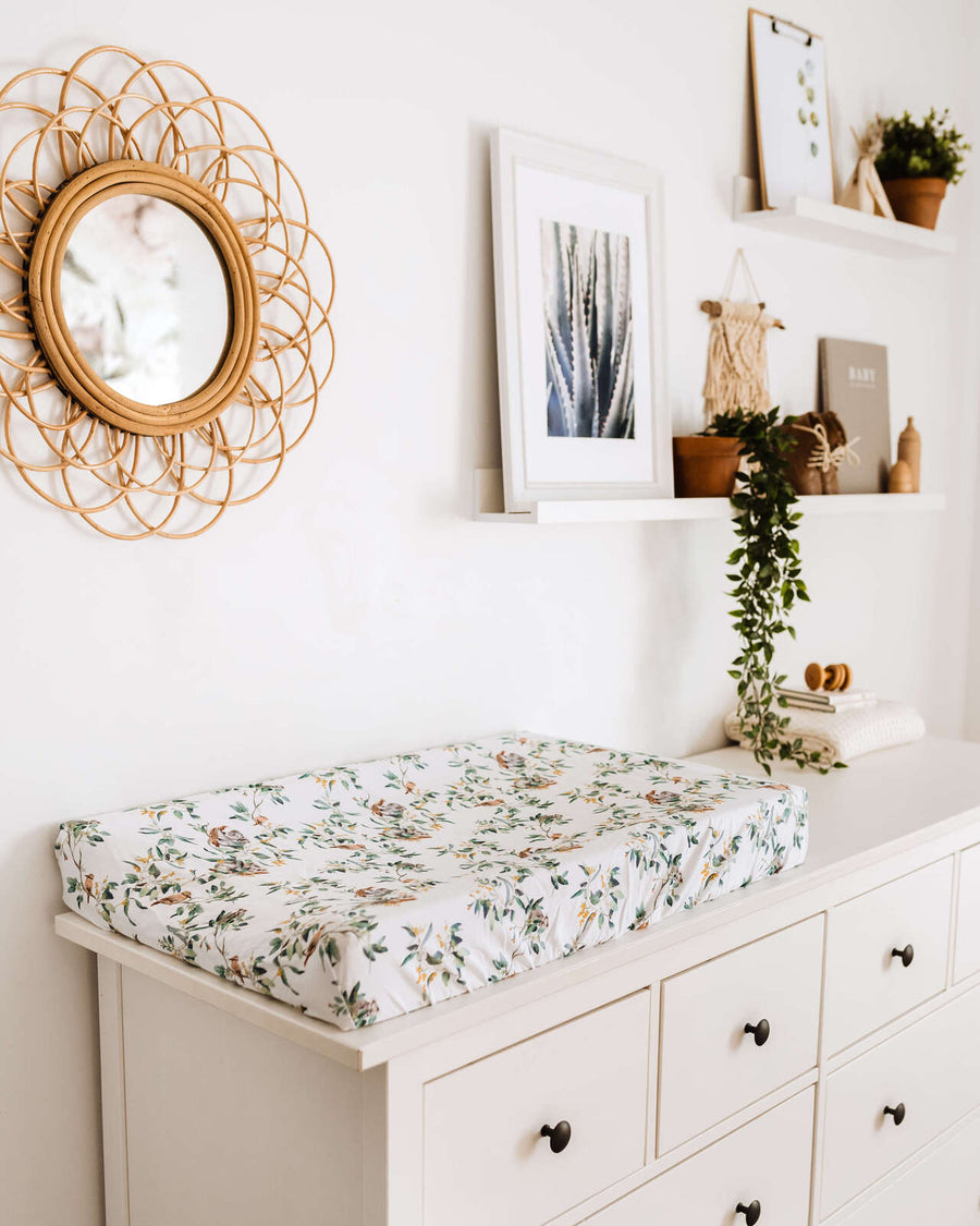 Eucalypt Bassinet Sheet