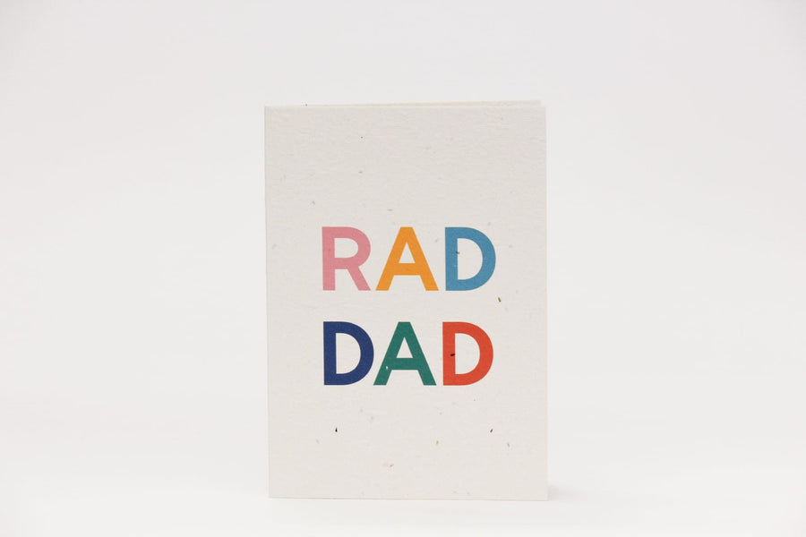 Rad Dad Blooming Card