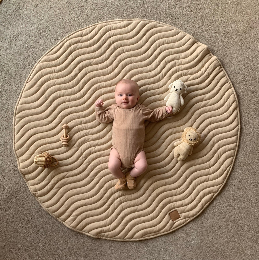 Natural Linen Play Mat