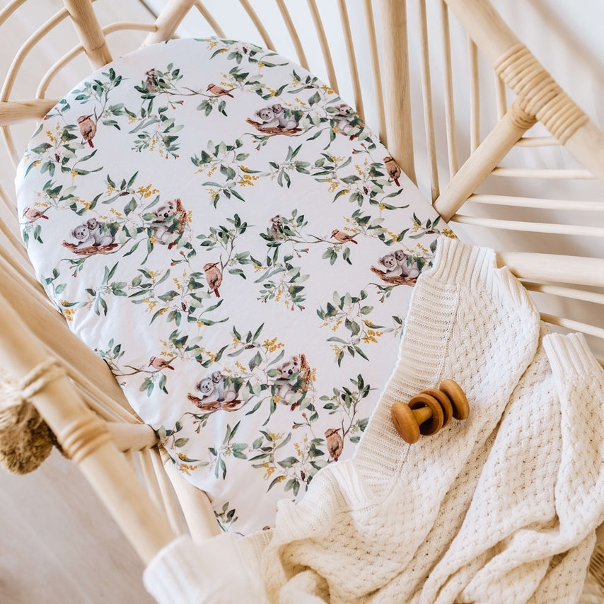 Eucalypt Bassinet Sheet